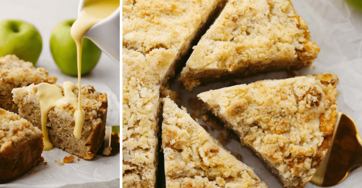 irish apple cake custard sauce - Article 2